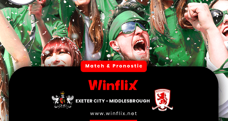 Pronostic Exeter City Middlesbrough